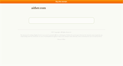 Desktop Screenshot of aither.com